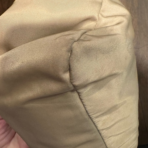 Prada Beige Green Nylon Handbag - Picture 12 of 14